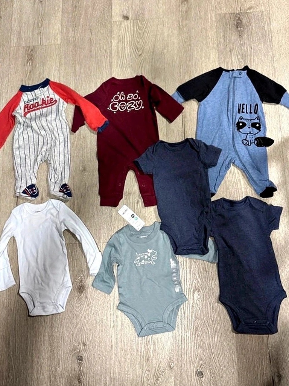 Carter's Baby Newborn 7 Piece Footie Set